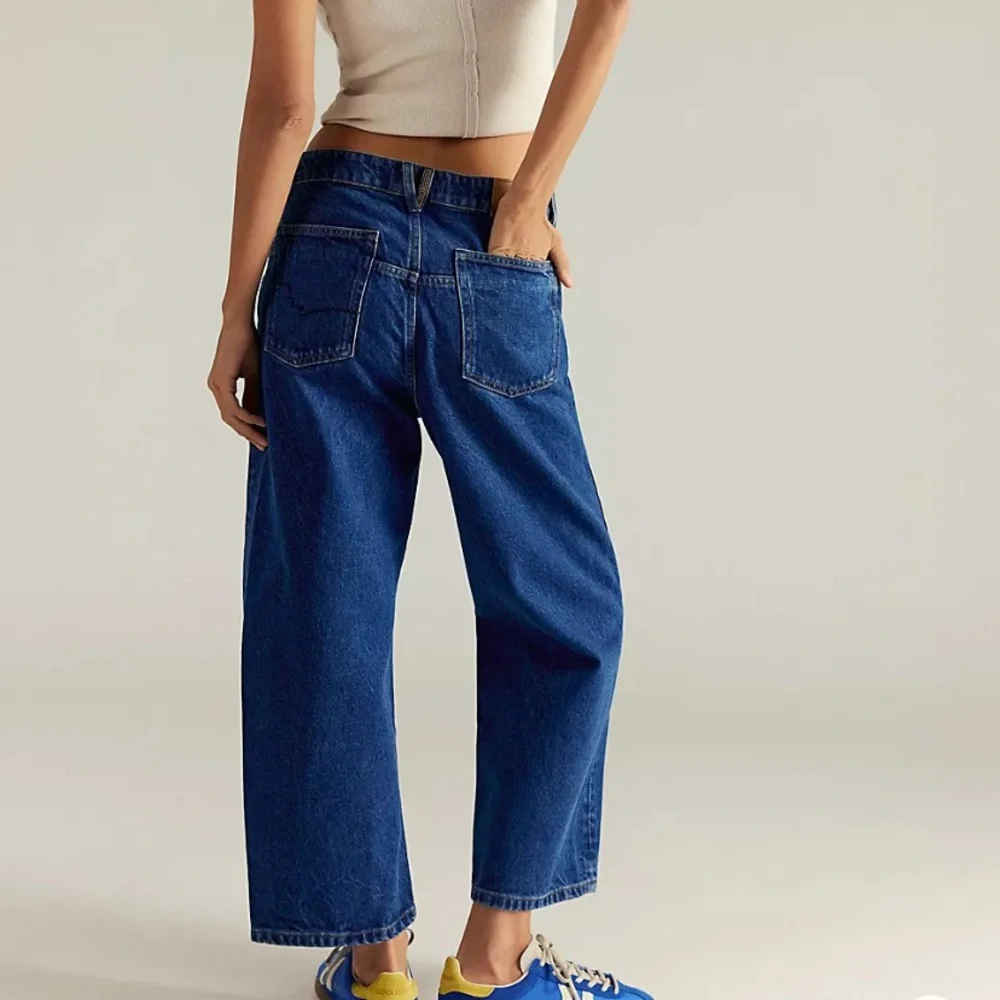 Free People Blue Flare Jeans - Picture 2 of 7